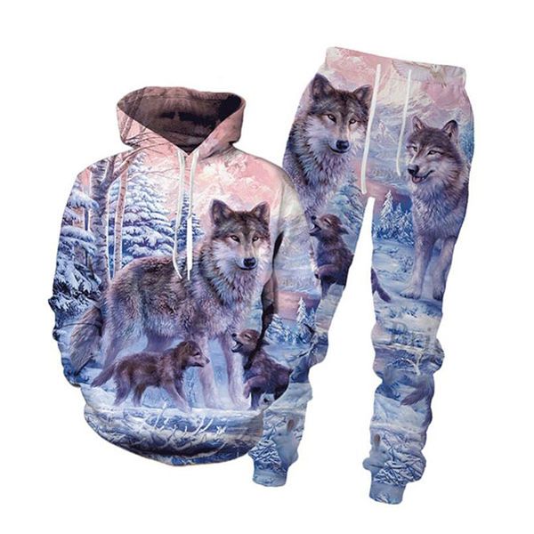 2021 new men/womens halloween wolf funny 3d print fashion tracksuits hip hop pants + hoodies rf011, Gray
2021 new men/womens halloween wolf funny 3d print fashion tracksuits hip hop pants + hoodies rf011, Gray