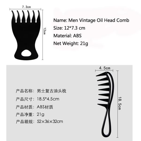 large wide tooth men beard comb hairdressing brush detangling curly hair fork comb barber shop salon styling tool afro hairstyle q wmtxpp, Silver
large wide tooth men beard comb hairdressing brush detangling curly hair fork comb barber shop salon styling tool afro hairstyle q wmtxpp, Silver