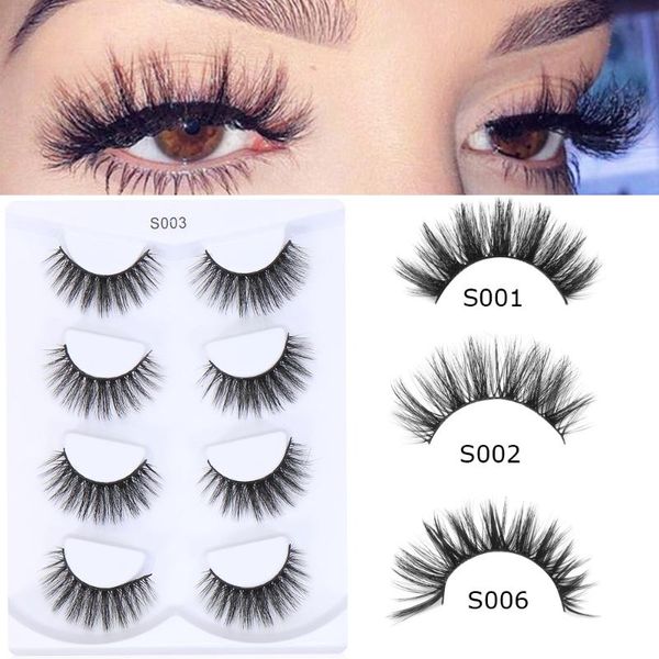false eyelashes 2021 4 pairs 3d fluffy mink lashes natural long messy wispy handmade eye extension makeup tool 10mm-25mm
false eyelashes 2021 4 pairs 3d fluffy mink lashes natural long messy wispy handmade eye extension makeup tool 10mm-25mm