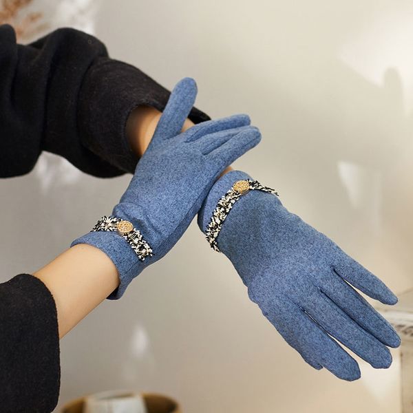 lady riding winter thin touch screen warm students lovely korean driving spring and autumn gloves, Blue;gray
lady riding winter thin touch screen warm students lovely korean driving spring and autumn gloves, Blue;gray
