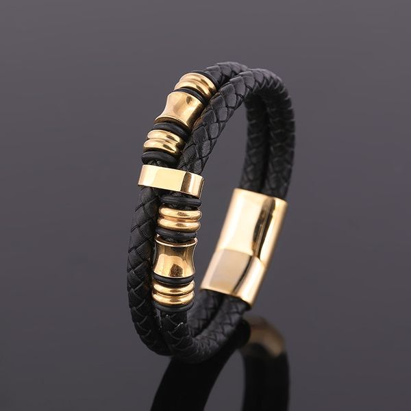 woven titanium men's simple stainless jewelry leather woven leather titanium bracelet jewelryjewelry jewelrysteel bracelet men's s, Golden;silver
woven titanium men's simple stainless jewelry leather woven leather titanium bracelet jewelryjewelry jewelrysteel bracelet men's s, Golden;silver