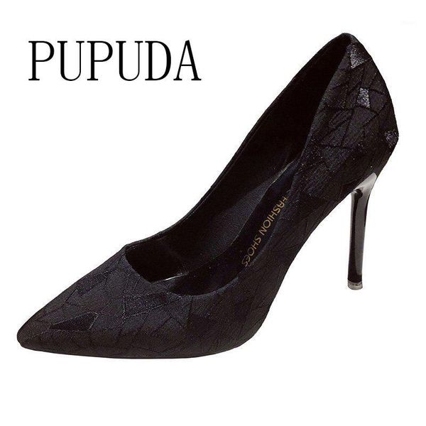 dress shoes pupuda workplace style high-heeled women simple color matching single with heel thin heels convenient slip-on1, Black
dress shoes pupuda workplace style high-heeled women simple color matching single with heel thin heels convenient slip-on1, Black