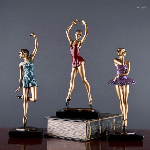 decorative objects & figurines 3 pcs/set resin ballerina beauty portrait statue ornaments desk decor crafts dancer statuette home decoration
decorative objects & figurines 3 pcs/set resin ballerina beauty portrait statue ornaments desk decor crafts dancer statuette home decoration
