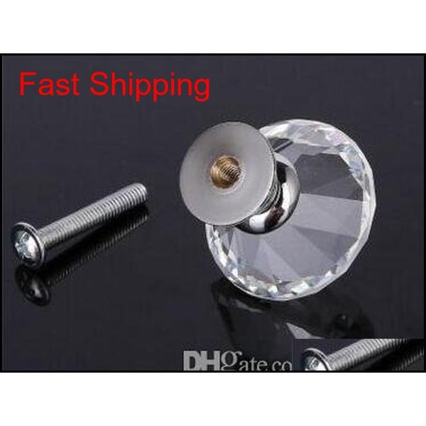 30mm glass cabinet knob drawer shiny polished chrome pull handle kitchen door wardrobe hardware used f qyluzx packing2010
30mm glass cabinet knob drawer shiny polished chrome pull handle kitchen door wardrobe hardware used f qyluzx packing2010