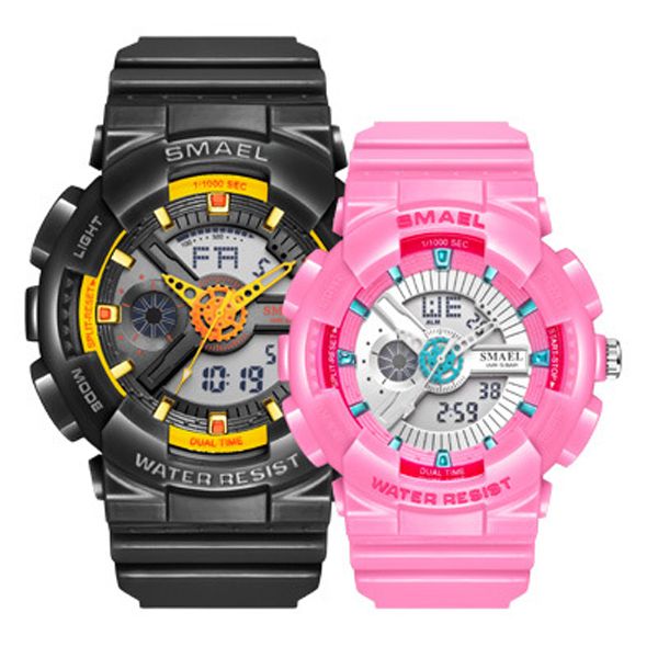 new smael ins style quartz ditigal womens ladies girls watch high school student lovers mens watches sport pink rubber valentine's day, Slivery;brown
new smael ins style quartz ditigal womens ladies girls watch high school student lovers mens watches sport pink rubber valentine's day, Slivery;brown