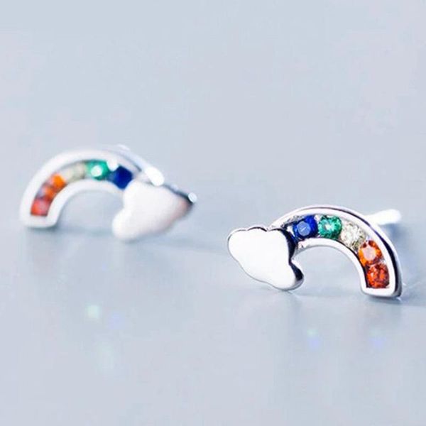 fashion luxury silver color wedding earrings oorbellen rainbow cz stud earrings for women girl friend jewelry boucle d'oreille, Golden;silver
fashion luxury silver color wedding earrings oorbellen rainbow cz stud earrings for women girl friend jewelry boucle d'oreille, Golden;silver