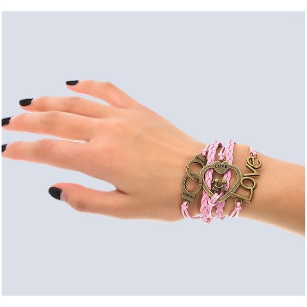 hand made 30 mix style infinity leather alloy fashion cuff bracelet charm bracelet vintage acces jllugx yy_dhhome, Golden;silver
hand made 30 mix style infinity leather alloy fashion cuff bracelet charm bracelet vintage acces jllugx yy_dhhome, Golden;silver