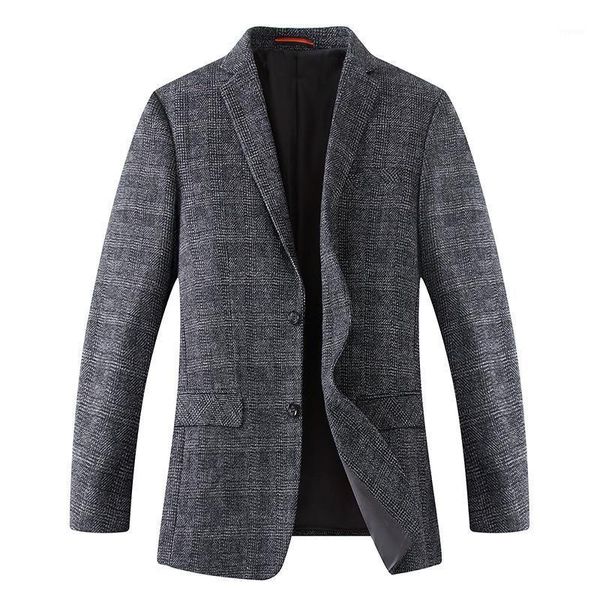 over sized men's blazers loose wool plaid suit smart casual single breasted men gray1, White;black
over sized men's blazers loose wool plaid suit smart casual single breasted men gray1, White;black