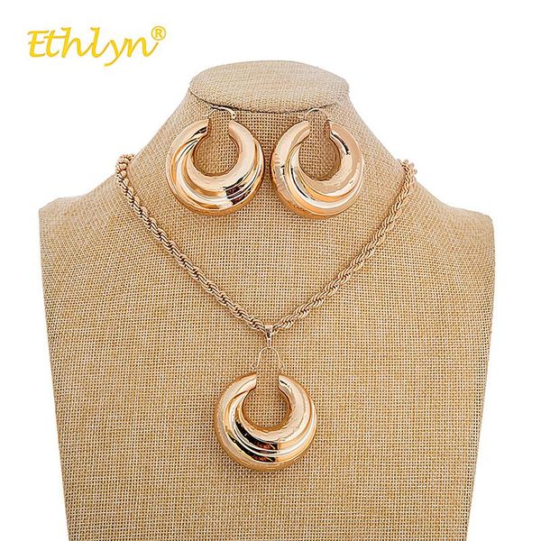 ethlyn nigerian/african/dubai rose gold color earrings for women gold tone geometric earrings pendant jewelry set, Silver
ethlyn nigerian/african/dubai rose gold color earrings for women gold tone geometric earrings pendant jewelry set, Silver