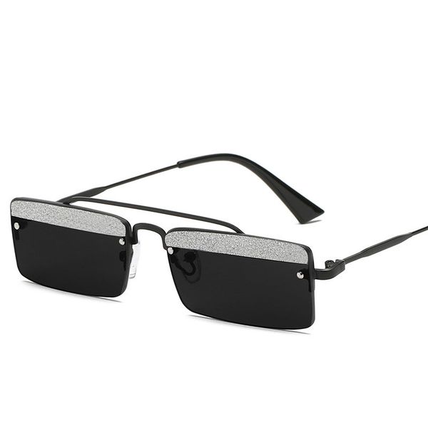 fashionable unique ultra-small rectangle frame sunglasses driving glasses shiny diamond perfect christmas gift, White;black
fashionable unique ultra-small rectangle frame sunglasses driving glasses shiny diamond perfect christmas gift, White;black