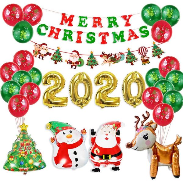 2019 party foil latex balloon banner merry christmas decoration for home new year 2020 navidad xmas decor
2019 party foil latex balloon banner merry christmas decoration for home new year 2020 navidad xmas decor