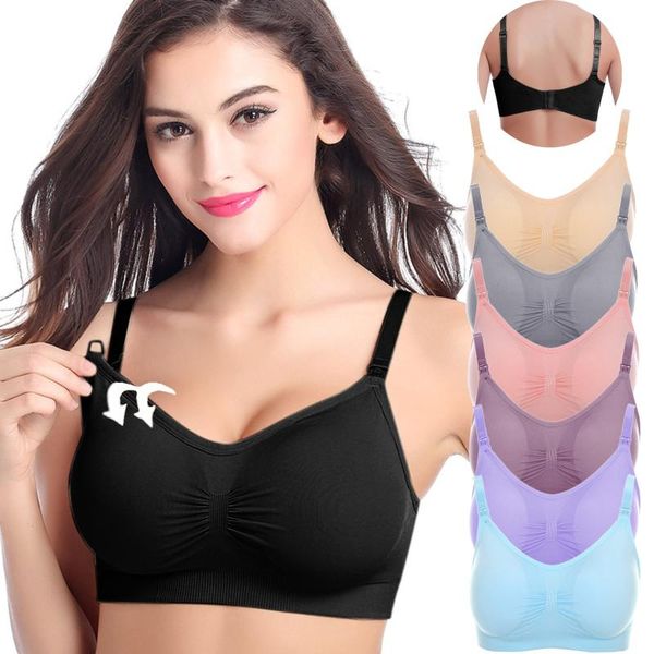 3pcs pregnant women's plain color bra maternity nursing bras comfortable seamless wireless vest brassiere soutien gorge, Red;black
3pcs pregnant women's plain color bra maternity nursing bras comfortable seamless wireless vest brassiere soutien gorge, Red;black