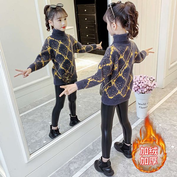 girls' 2020 new korean bottomed winter version of zhongda children's pullover high collar sweater trend 2luj, Blue
girls' 2020 new korean bottomed winter version of zhongda children's pullover high collar sweater trend 2luj, Blue
