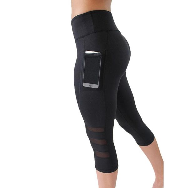 yoga outfits high waist elastic women mesh leggings pants black fitness sport with pocket cropped trousers, White;red
yoga outfits high waist elastic women mesh leggings pants black fitness sport with pocket cropped trousers, White;red