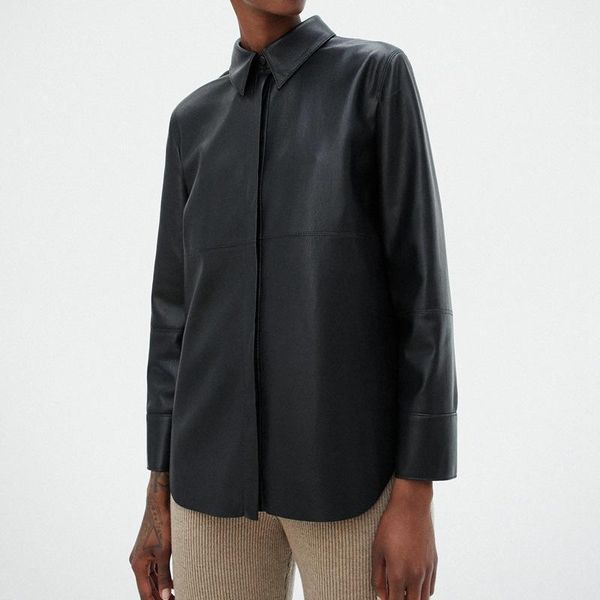 dyeansee leather coat women womens leather jacket basic style lapel simplicity jacket for women white/black/brown1
dyeansee leather coat women womens leather jacket basic style lapel simplicity jacket for women white/black/brown1