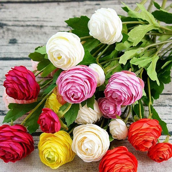 decorative flowers & wreaths 1pcs 3heads small artificial ranunculus asiaticus rose fake silk flores artificiales for home wedding decoratio
decorative flowers & wreaths 1pcs 3heads small artificial ranunculus asiaticus rose fake silk flores artificiales for home wedding decoratio