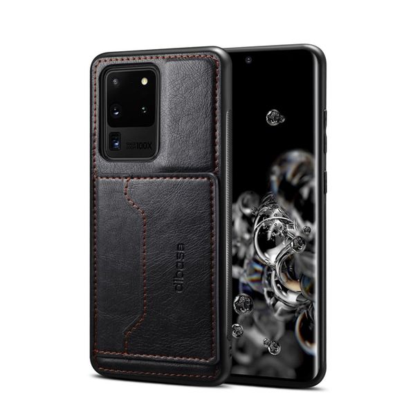 for galaxy s20 ultra dibase tpu pc pu crazy horse texture protective case with holder card slots
for galaxy s20 ultra dibase tpu pc pu crazy horse texture protective case with holder card slots
