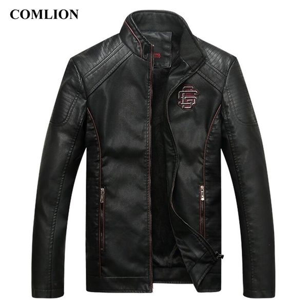 comlion faux leather jackets men classic motorcycle bike cowboy jacket coat male plus velvet thick coats m-5xl c46 201223, Black
comlion faux leather jackets men classic motorcycle bike cowboy jacket coat male plus velvet thick coats m-5xl c46 201223, Black