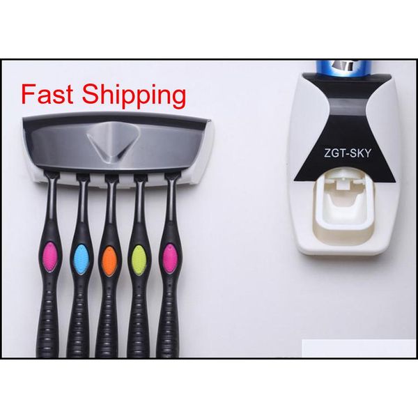 toothbrush holder automatic toothpaste dispenser +toothbrush holder bathroom set wall mount rack bath for shipping jkqfn
toothbrush holder automatic toothpaste dispenser +toothbrush holder bathroom set wall mount rack bath for shipping jkqfn