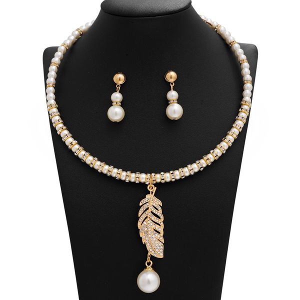 bride crystal pearl costume jewelery sets new design rhinestone choker necklace earrings bridal women wedding jewelry set, Silver
bride crystal pearl costume jewelery sets new design rhinestone choker necklace earrings bridal women wedding jewelry set, Silver