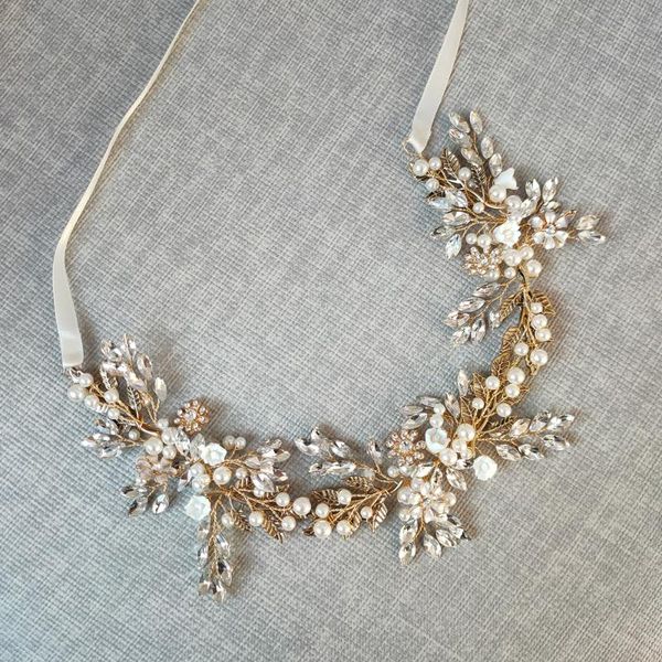 crystal sparking bridal headpiece handmade floral hair vine headband crown pearls beading wedding tiara elegant hair jewelry, Golden;silver
crystal sparking bridal headpiece handmade floral hair vine headband crown pearls beading wedding tiara elegant hair jewelry, Golden;silver