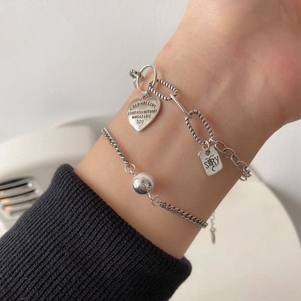 японская и корейская версия 925 этнического браслет braceletpure серебро простого гладкий бисера браслета для женщин личности дизайна меньши, Golden;silver
японская и корейская версия 925 этнического браслет braceletpure серебро простого гладкий бисера браслета для женщин личности дизайна меньши, Golden;silver