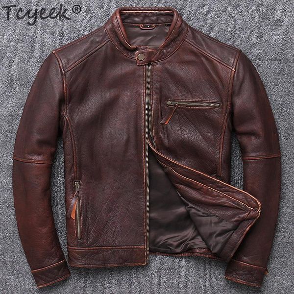 100% genuine leather jacket men clothes 2020 autumn winter real fit cow leather jackets plus size 4xl coat jaqueta de couro 094b1, Black
100% genuine leather jacket men clothes 2020 autumn winter real fit cow leather jackets plus size 4xl coat jaqueta de couro 094b1, Black