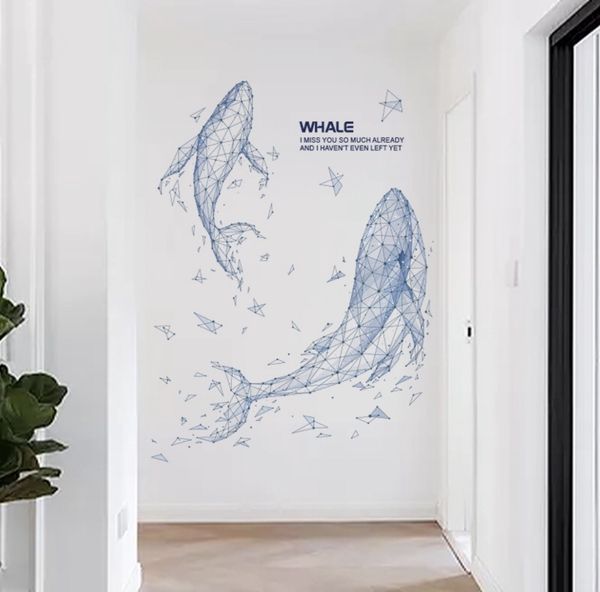 creative ins style fantasy whale wall stickers living room bedroom porch background wall decoration removable wallpaper stickers
creative ins style fantasy whale wall stickers living room bedroom porch background wall decoration removable wallpaper stickers