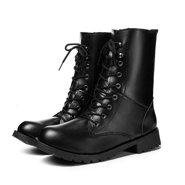 boots 2021 motorcycle lace up women fashion mid-calf female spring autumn thick bottom plus sizes 35-42, Black
boots 2021 motorcycle lace up women fashion mid-calf female spring autumn thick bottom plus sizes 35-42, Black