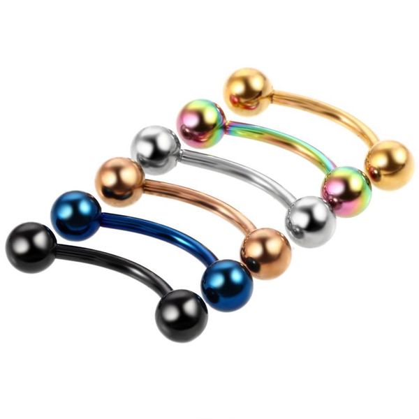 10pcs/lot stainless steel eyebrow piercing helix curved barbells balls eyebrow ring barbell piercing body piercing jewelry q bbyxcb, Silver
10pcs/lot stainless steel eyebrow piercing helix curved barbells balls eyebrow ring barbell piercing body piercing jewelry q bbyxcb, Silver