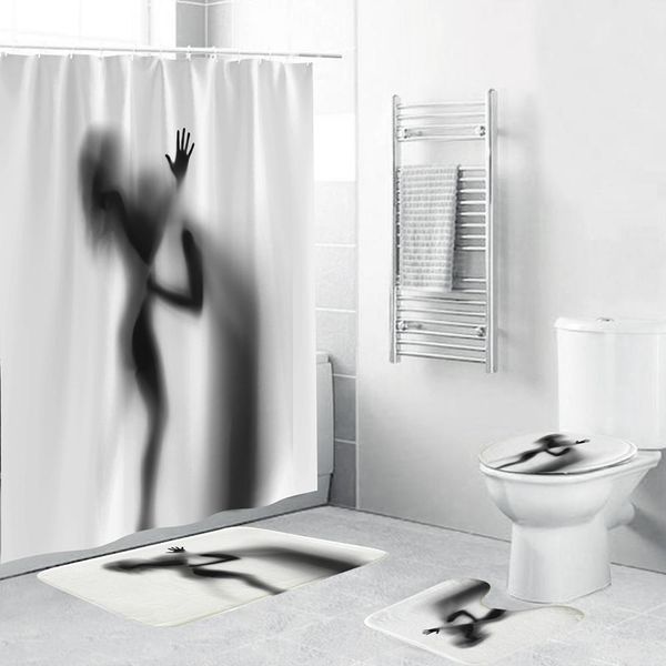 женщины тени водонепроницаемый занавес ливня раздеться ванной декор 4 piece set non скольжению ковра обложка туалетное обложка коврик для ва
женщины тени водонепроницаемый занавес ливня раздеться ванной декор 4 piece set non скольжению ковра обложка туалетное обложка коврик для ва