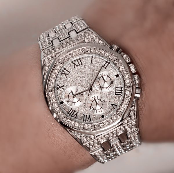 iced out watches rhinestone cool mens wrist watch personality large dial three-eye rhinestone waterproof watch fashion design, Slivery;brown
iced out watches rhinestone cool mens wrist watch personality large dial three-eye rhinestone waterproof watch fashion design, Slivery;brown