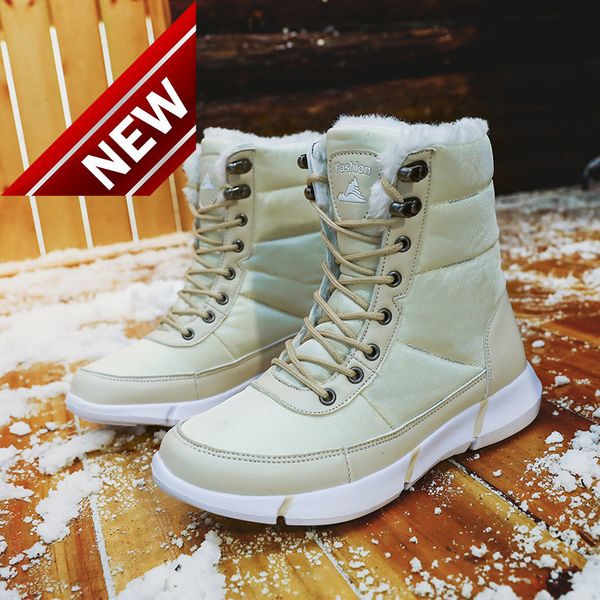 men's and women's high warm plush cotton boots couple 2021 fashion shoes in winter, Black
men's and women's high warm plush cotton boots couple 2021 fashion shoes in winter, Black
