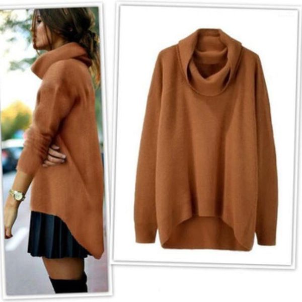 turtleneck sweater woman elegant solid irregular hem long sleeve pullover loose thick knitted sweaters ladies solid sweater1, White;black
turtleneck sweater woman elegant solid irregular hem long sleeve pullover loose thick knitted sweaters ladies solid sweater1, White;black