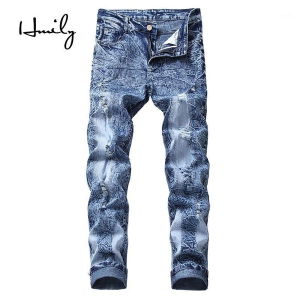 hmily fashion men's biker jeans pants straight pleated motocycle denim trousers brand designer moto pants1, Blue
hmily fashion men's biker jeans pants straight pleated motocycle denim trousers brand designer moto pants1, Blue