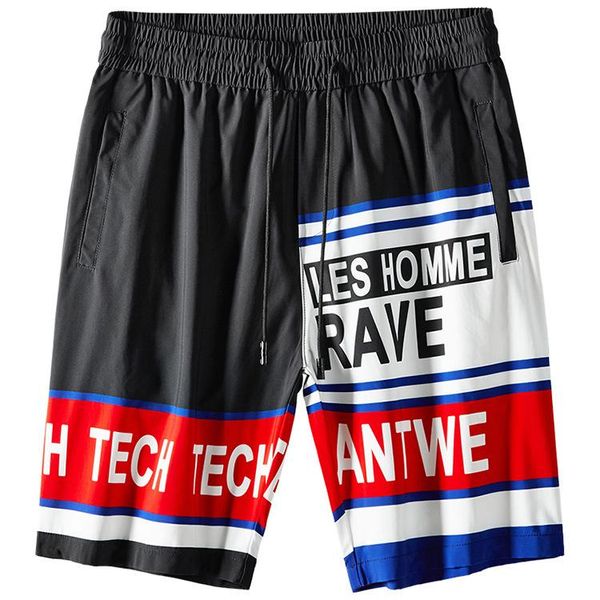 street tide sports shorts men's summer thin section leisure beach pants loose print men's pants, White;black
street tide sports shorts men's summer thin section leisure beach pants loose print men's pants, White;black