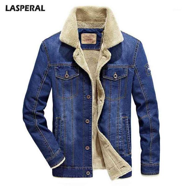 lasperal men's denim jackets winter male clothes 2018 streetwear men thick jackets and coatswarm lapel jacket men jeans jacket1, Black;brown 
lasperal men's denim jackets winter male clothes 2018 streetwear men thick jackets and coatswarm lapel jacket men jeans jacket1, Black;brown