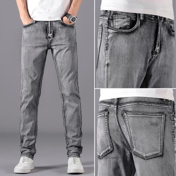 2020 straight smoke gray color mens jeans jeans cotton men plus size 28-40 men long pants trousers1, Blue
2020 straight smoke gray color mens jeans jeans cotton men plus size 28-40 men long pants trousers1, Blue