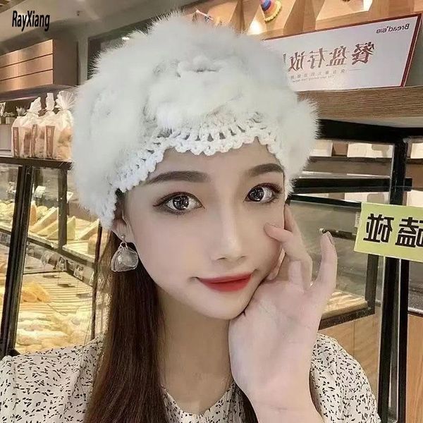 faux fur woman keep warm winter knitting fur russia wool beanie soft hat cap, Blue;gray
faux fur woman keep warm winter knitting fur russia wool beanie soft hat cap, Blue;gray