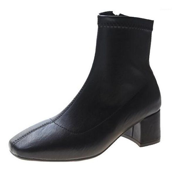 riding boots women's 2020 new side zipper women's boots low bare square toe fashion casual platform shoes1, Black
riding boots women's 2020 new side zipper women's boots low bare square toe fashion casual platform shoes1, Black