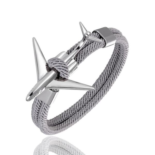 mkendn fashion stainless steel airplane glider anchor rope leather flight bracelets men women style bbyehb alice_bag
mkendn fashion stainless steel airplane glider anchor rope leather flight bracelets men women style bbyehb alice_bag