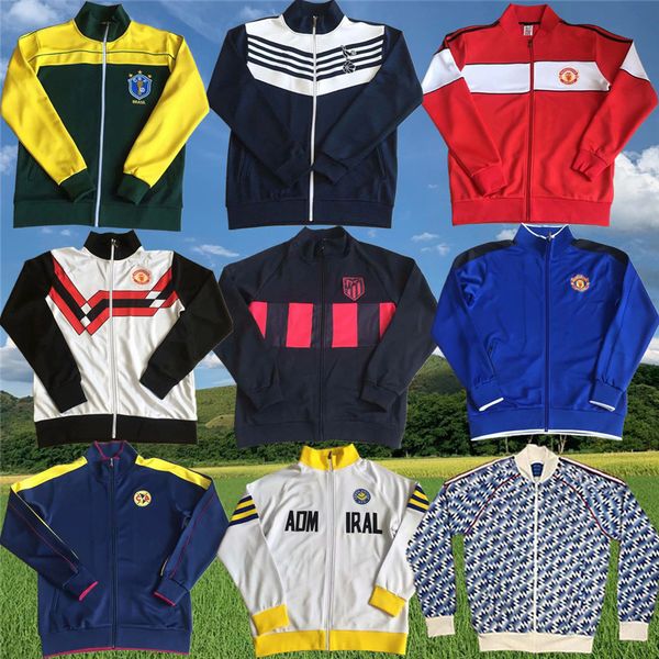 man cantona beckham retro utd jackets tracksuit 1990 92 84 10classic giggs soccer jogging v.nistelrooy training suit football survetement, Black
man cantona beckham retro utd jackets tracksuit 1990 92 84 10classic giggs soccer jogging v.nistelrooy training suit football survetement, Black