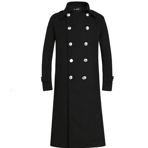 men's wool & blends 2021 autumn winter jacket men woolen coat england style double-breasted fashion brand mens jackets and coats blends, Black
men's wool & blends 2021 autumn winter jacket men woolen coat england style double-breasted fashion brand mens jackets and coats blends, Black