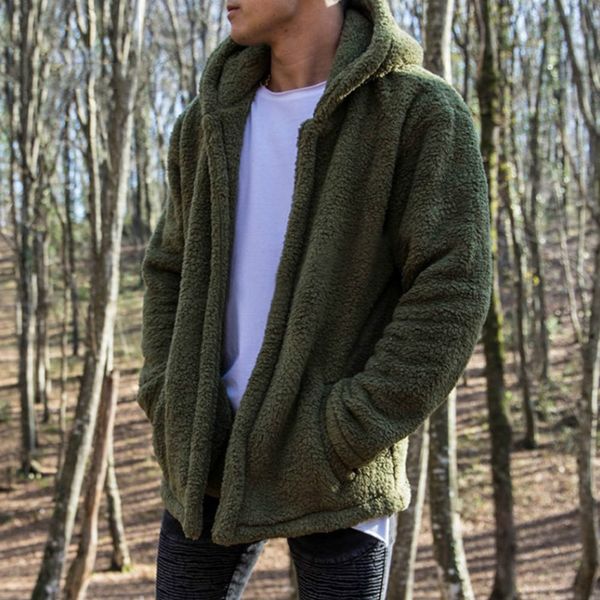 winter warm men winter thick hoodies fluffy fleece fur jacket hooded coat outerwear long sleeve cardigans, Black
winter warm men winter thick hoodies fluffy fleece fur jacket hooded coat outerwear long sleeve cardigans, Black