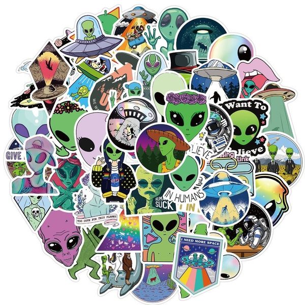 10/50pcs new alien sticker ufo outer space astronaut rocket cartoon stickers gifts toys for children diy skateboard lapdecal
10/50pcs new alien sticker ufo outer space astronaut rocket cartoon stickers gifts toys for children diy skateboard lapdecal