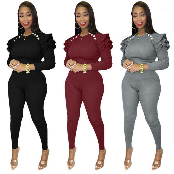 women's tracksuits vavcy 2021 winter thick pant women set wrinkle fabric front button up sleeve + wear1, Gray
women's tracksuits vavcy 2021 winter thick pant women set wrinkle fabric front button up sleeve + wear1, Gray