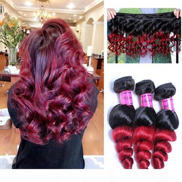 1b burgundy hair extensions red ombre brazilian loose wave human weave bundles two tone colored red hair weft 3pcs lot human virgin hair, Black;brown
1b burgundy hair extensions red ombre brazilian loose wave human weave bundles two tone colored red hair weft 3pcs lot human virgin hair, Black;brown