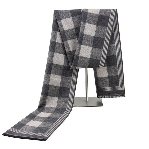 scarves plaid scarf men's winter warm thick jacquard woven nap cashmere, Blue;gray
scarves plaid scarf men's winter warm thick jacquard woven nap cashmere, Blue;gray