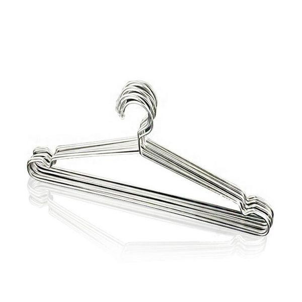 10pcs 42cm metal clothes hanger with groove / anti-rust stainless steel hanger (20 pie bbyloq
10pcs 42cm metal clothes hanger with groove / anti-rust stainless steel hanger (20 pie bbyloq
