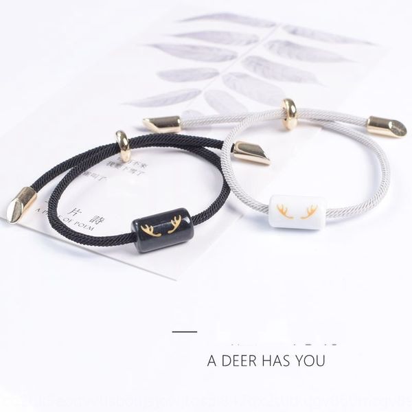simple and creative antler girlfriend yilu you handmade ceramics jewelry bracelet mori deer bracelet small elk accessories honuj, Golden;silver
simple and creative antler girlfriend yilu you handmade ceramics jewelry bracelet mori deer bracelet small elk accessories honuj, Golden;silver